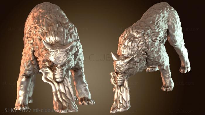 Статуэтки животных Волк Валиант