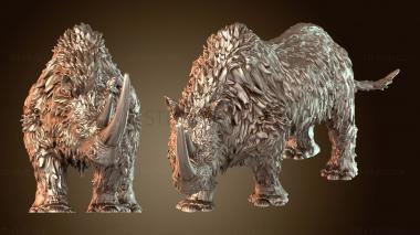 3D модель Отец шерстистого носорога (STL)