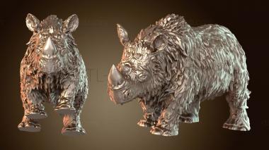 3D модель Сын шерстистого носорога (STL)