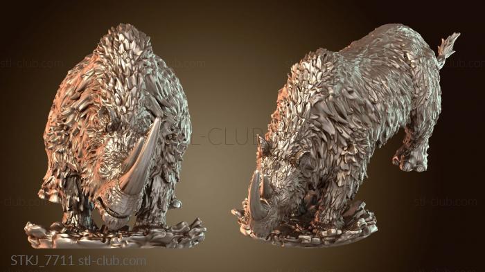 Топот шерстистого носорога