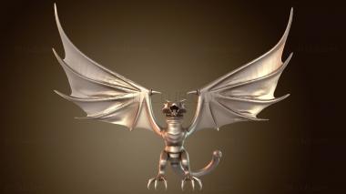 3D мадэль Свирепая Виверна (STL)