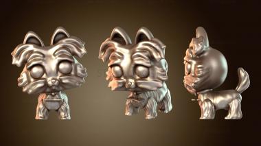 3D model Yorkshire Terrier (STL)