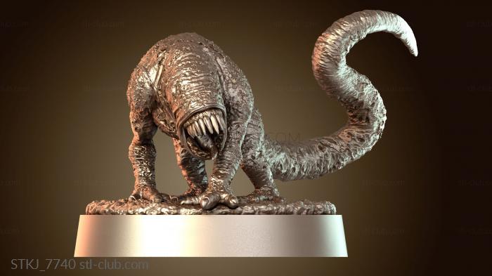 Статуэтки животных Молодой Пожиратель Зверь