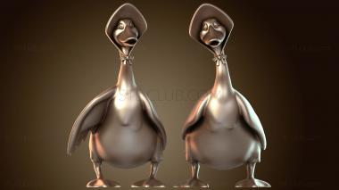 3D model Abigail Amelia Gabble (STL)