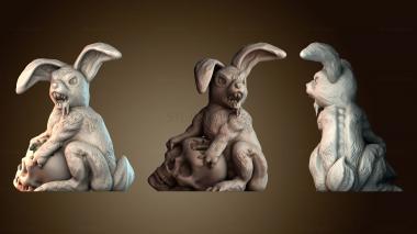 3D модель Пасхальный кролик (STL)