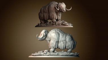 3D модель Бизон (STL)