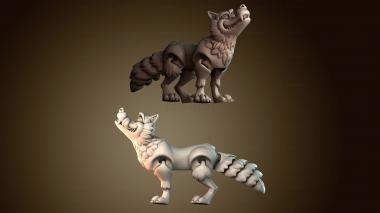 3D model Wolf (STL)