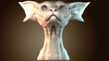 3D мадэль Гоблин кот (STL)