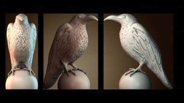 3D model Raven - Vikings Prophecy (STL)