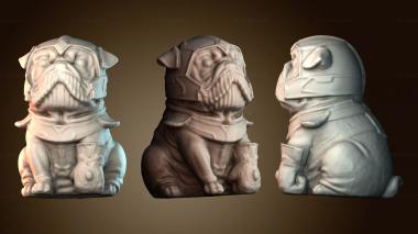 3D model Thanos Shaped Bulldog (STL)