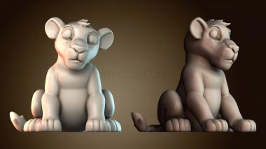 3D model Lion Simba (STL)