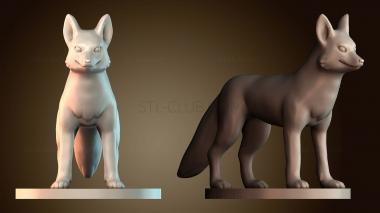 3D model Fox (STL)