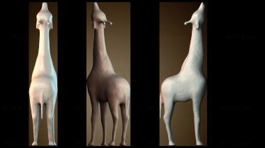 3D мадэль Жираф (STL)