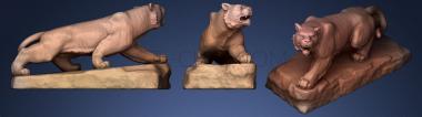 3D model Lion from Bomboku Ono monument (STL)