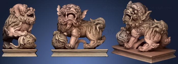 3D model Stone Lion In Front Of Xiushui (STL)