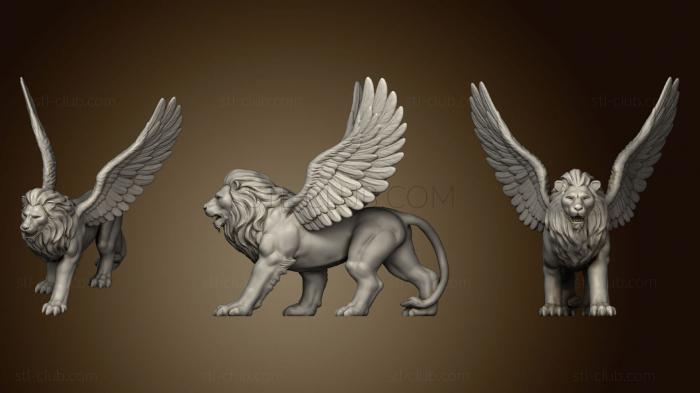 Lion with wings