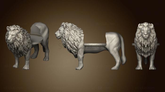 3D model Lion stand (STL)