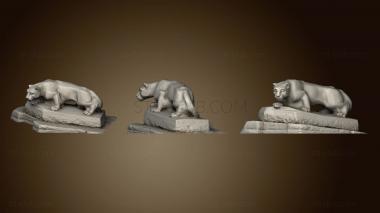 3D model Nittany Lions Statue (STL)