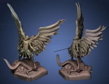 3D model St Michael the Archangel (STL)