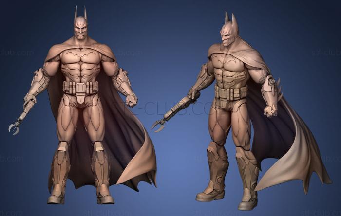 3D model Arkham Assylum Armored Batman_2 (STL)