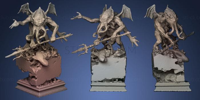 3D model Cthulhu Le dormeur de RLyeh (STL)