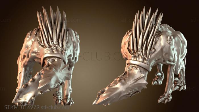 Дополнительный компаньон: курица-каннибал с щенками и дикой гончей