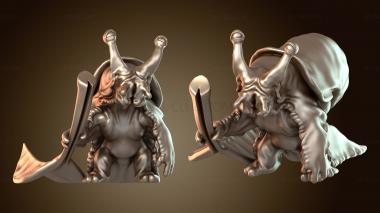3D model Additions Snail Man Diligent (STL)