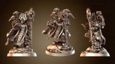 3D мадэль Ахьет Бахл, архимаг Египта (STL)