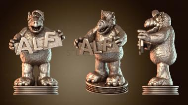 3D мадэль Альф (STL)