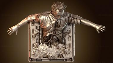 3D мадэль Диорама пришельцев Один (STL)