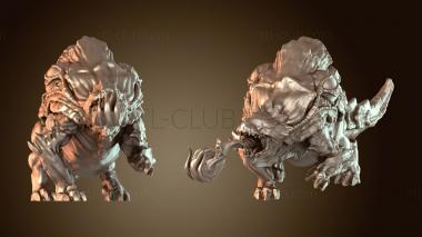 3D модель Чужие Ульи Огнемет Зверь AH (STL)