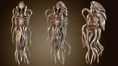 3D модель Авианосец-вторженец «Ульи пришельцев» AH (STL)