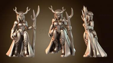 3D мадэль Амазонка, женщина-единорог, человек, Афотикаре (STL)