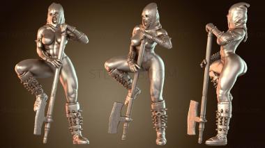 3D мадэль Амира Торрида Обнаженная с капюшоном (STL)