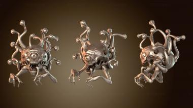 3D мадэль Древний Глаз Ужас Ярко Глядящий (STL)