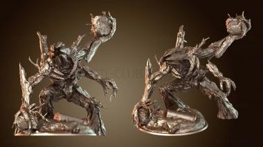 3D model Ancient Treant Rooted (STL)