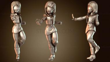 3D мадэль Android и Sekai вместе взятые (STL)