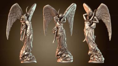 3D model Angel and Devil (STL)