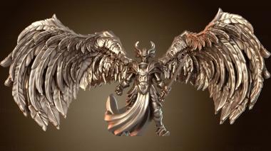 3D мадэль Ангел Юстикар Валиант (STL)