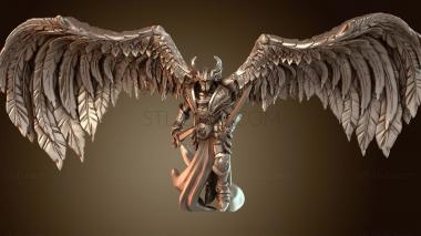 3D мадэль Ангел Юстикар Решительный (STL)