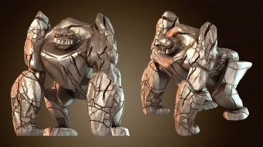 3D model Angelic Bard with Lute and Wings Soaring (STL)