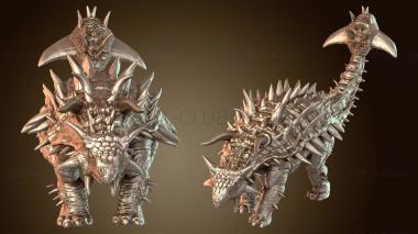 3D model Ankylosaurus Massive (STL)