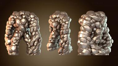 3D модель Армия Землян, Элементаль Земли (STL)