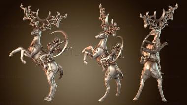 3D model Artemis on Stag (STL)