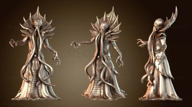 3D мадэль Миниатюрный Темный Звездный Чар Пожиратель Разума Повелитель (STL)