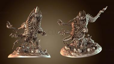 3D model Arzaziel Archlord with Bone Arm (STL)