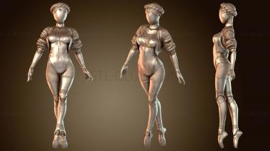 3D model Atomic Heart Twins Twin Right (STL)