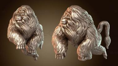3D model Attack Primate (STL)