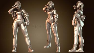 3D model Badass Girl (STL)