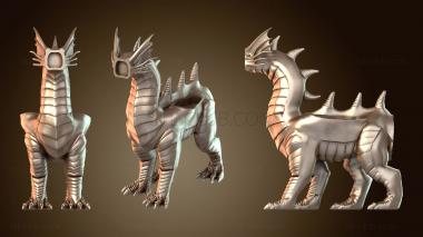 3D model Bahamut (STL)